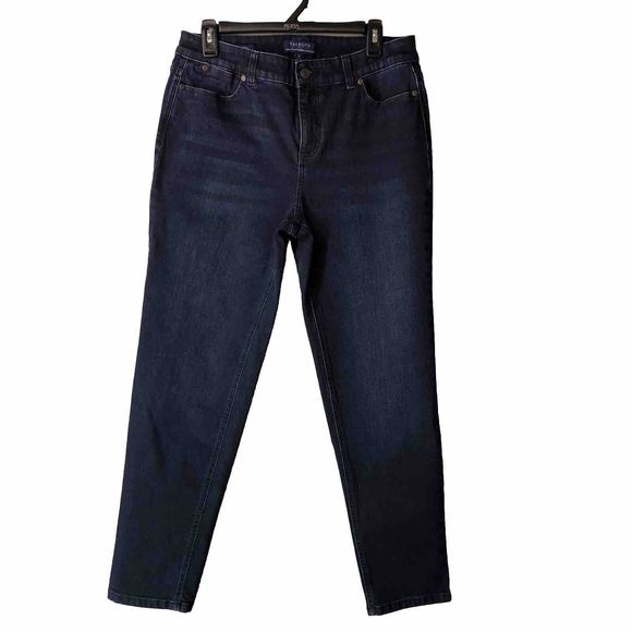 Talbots Denim - Talbots Womens High Rise Jegging Stretch Blue Jeans Size 10